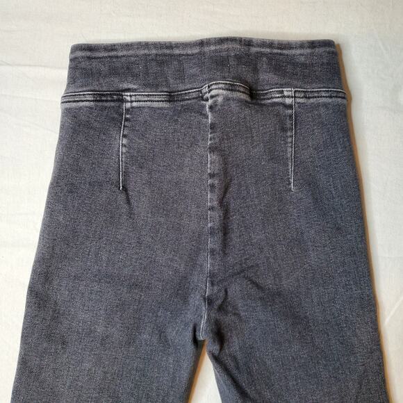 Frame Denim Womens Size 1 Le One Jet Set Flare Travel Pull On Jeans Gray - Picture 4 of 10